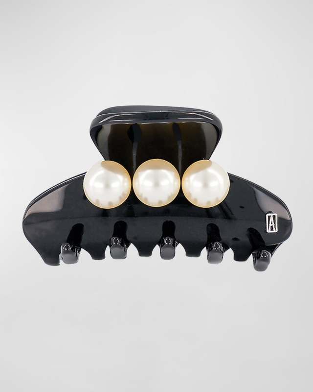 Swarovski Pearly Jaw Hair Clip